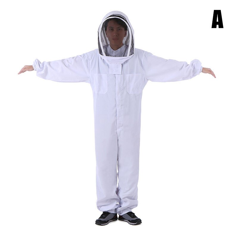 Combinaison de protection anti-abeilles épaisse pour apiculteur, combinaison de sécurité intégrale,  i88 #1 pièces: Polyester / L