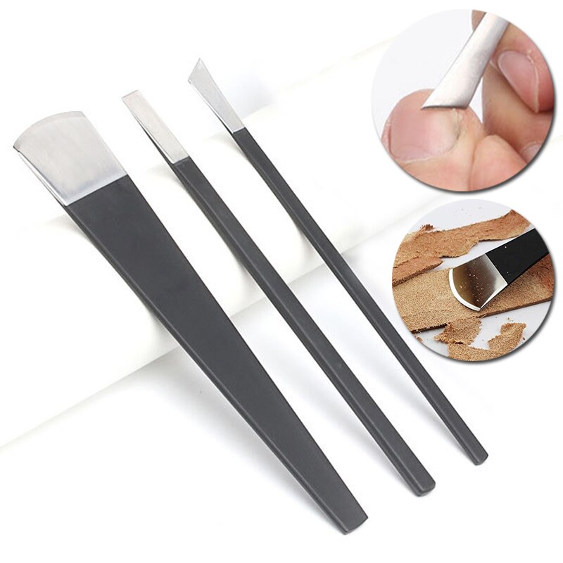 1Pc Sharp Leather Skiving Knife DIY Leathercraft Safety Cutting Knife Trench Thinning Pro Sculpture Knife Dead Skin Remover Tool