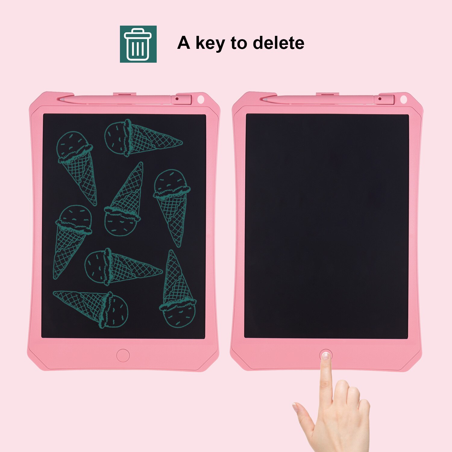 Aibecy 10.5 Inch LCD Writing Tablet Electronic Drawing Board Reusable Digital Handwriting Pad Pressure-Sensitive with Stylus Pen