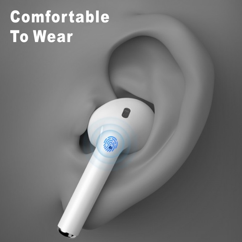 Lenovo X9 Bluetooth inalámbrico verdadero auriculares de Control táctil estéreo HIFI TWS auriculares micrófono Cancelación de ruido Siri impermeable auriculares