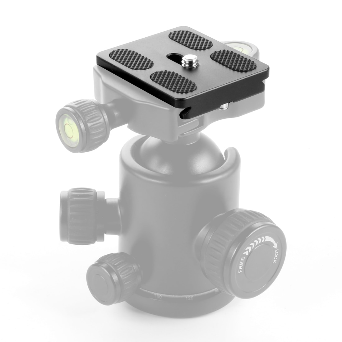 Alloy Quick Release Plate PU50 Arca Standard for Camera Tripod Ball Head Clamp 38mm Parts