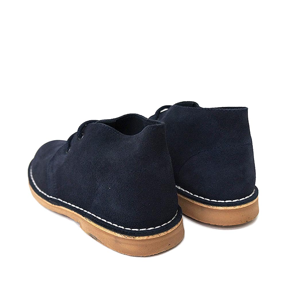 Bota Safari Piel Serraje Pisamierdas - Pisacacas Marino