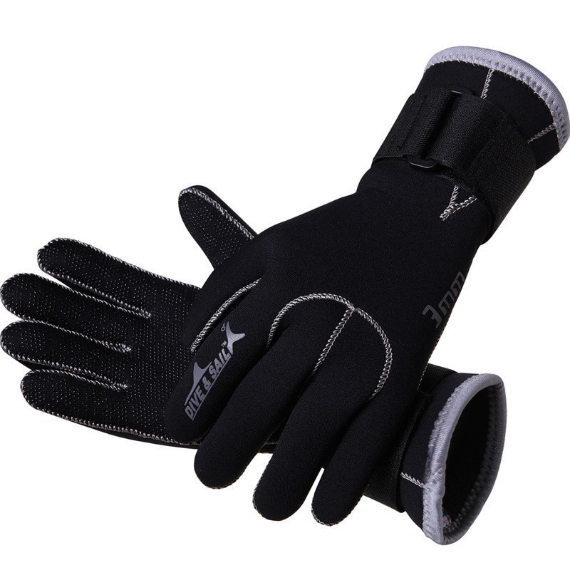 3Mm Neopreen Scuba Dive Handschoenen Snorkelen Apparatuur Anti Scratch Keep Warm Wetsuit Materiaal Winter Zwemmen Handschoenen