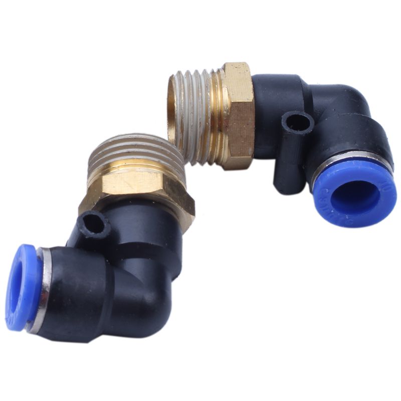 Quick Fitting 10 mm to 1/2 BSP Thread Male Quick Couplings Pneumatic Fittings 4 pieces