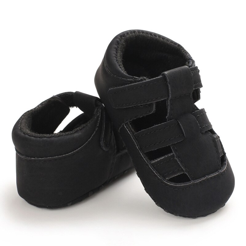 Sommer baby drenge piger hule sandaler blød sål spædbarn krybbe sko baby mokasiner sandaler sko pu læder børn sandaler sko