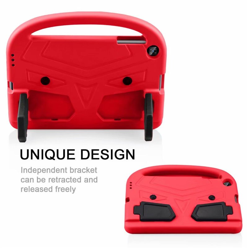 Morbida Antiurto Caso Bambini Del Silicone di Protezione Della Copertura per Samsung Tab UN 10.1 pollici 2019 SM-T515 T510 T515 Bambini Eva Tablet shell: 01 Red