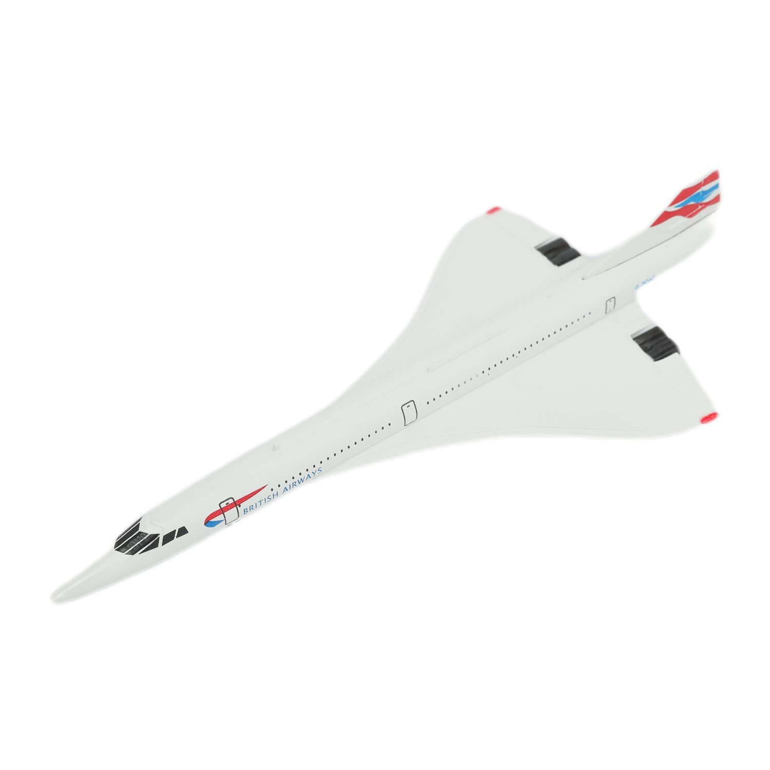 British spo2 Concorde Aircraft Model 6 pollici Aviation Metal Diecast Home Office Ornament giocattoli in miniatura