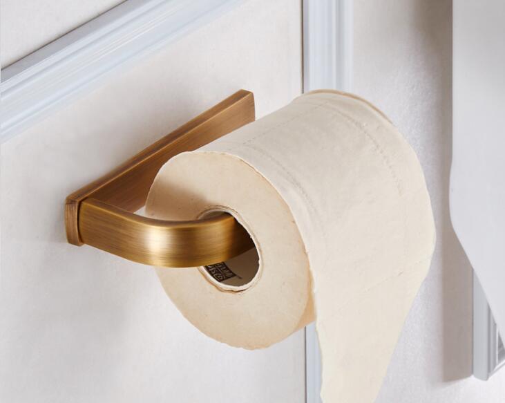 Vidric Antike Bronze- Badezimmer Zubehör einstellen verwöhnen Haltegriff Seife Halfter Handtuch Schiene Wc Gebürstet Halfter Wc Papier Halfter