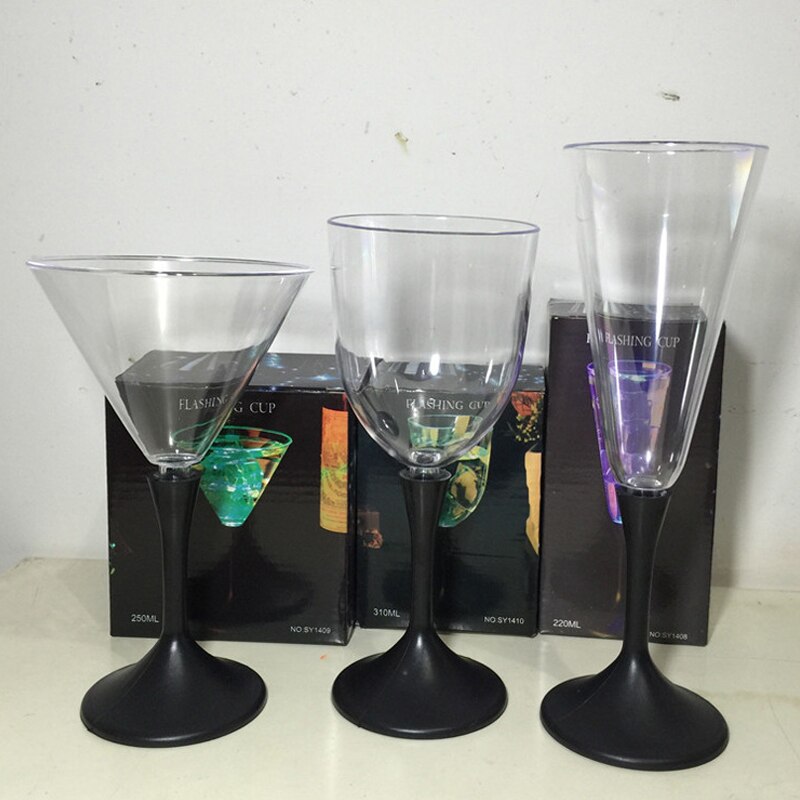 Led Knippert Automatische Cup, licht Sensor Up Wijn Beker Glas Bier Beker Whisky Shot Drinken Glazen Beker Voor Kerstmis, Partij, Bar, club