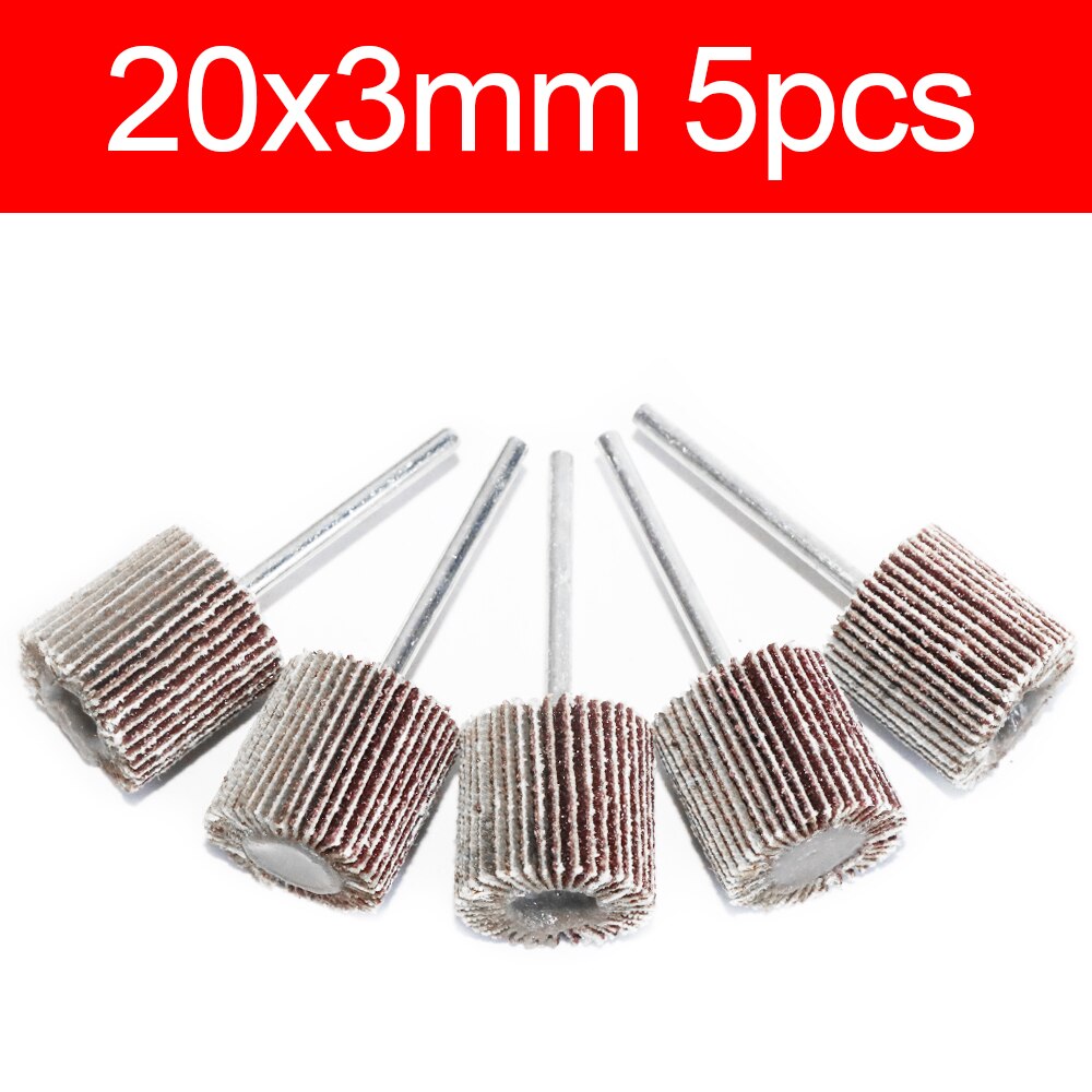 Ruedas de pulido Dremel, accesorios de papel de lija, disco de lijado, rueda de pulido de obturador para herramientas de potencia rotativa, 5 uds.