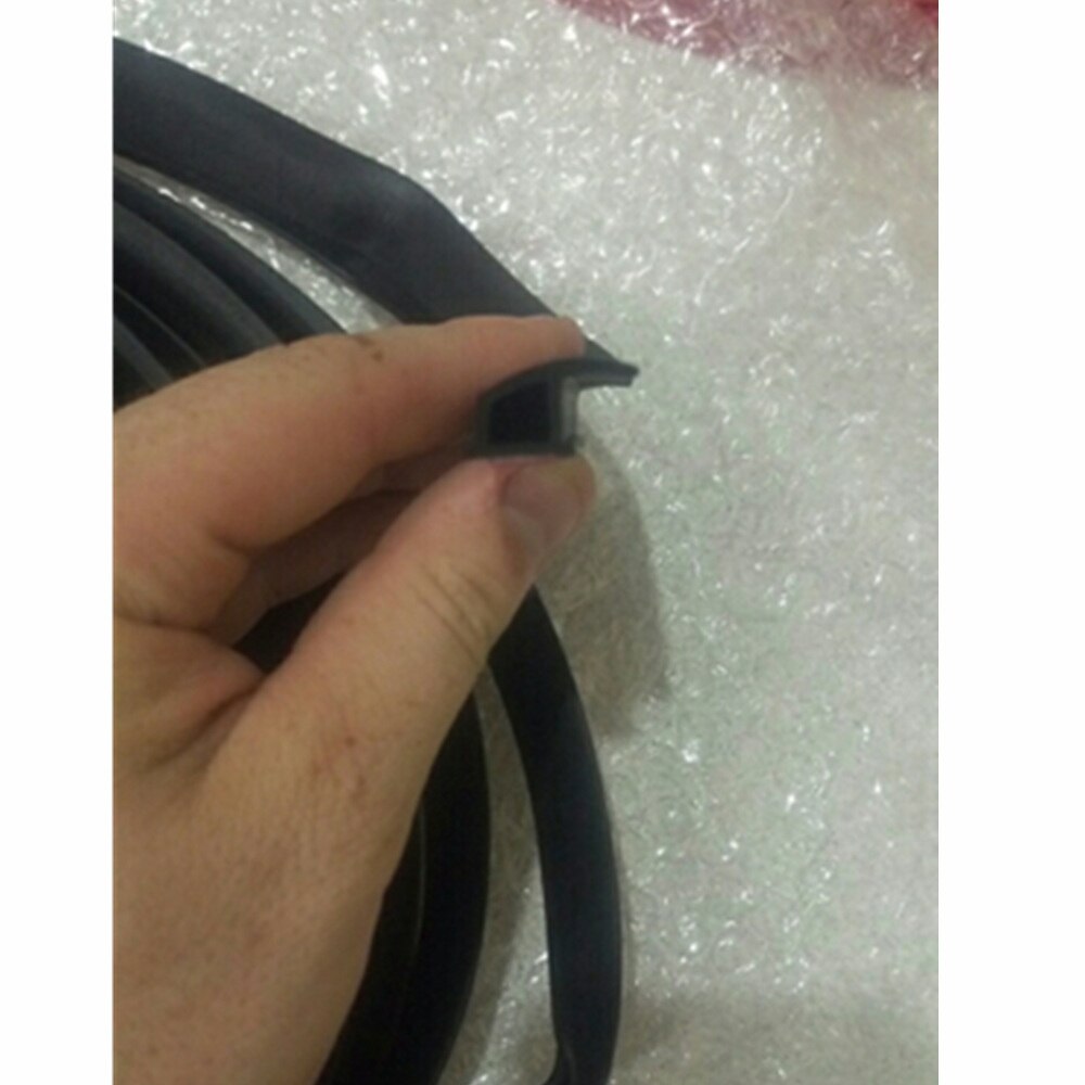 4 Meter P Type Afdichting Strip Rubberen Afdichting Geluiddichte Afdichtingen voor Auto Motor Deur