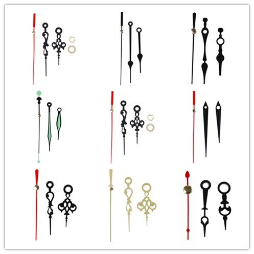 Quartz Clock Movement Mechanism Gold Hands Parts Hands DIY Replace Repair Wall Clock Parts Kit