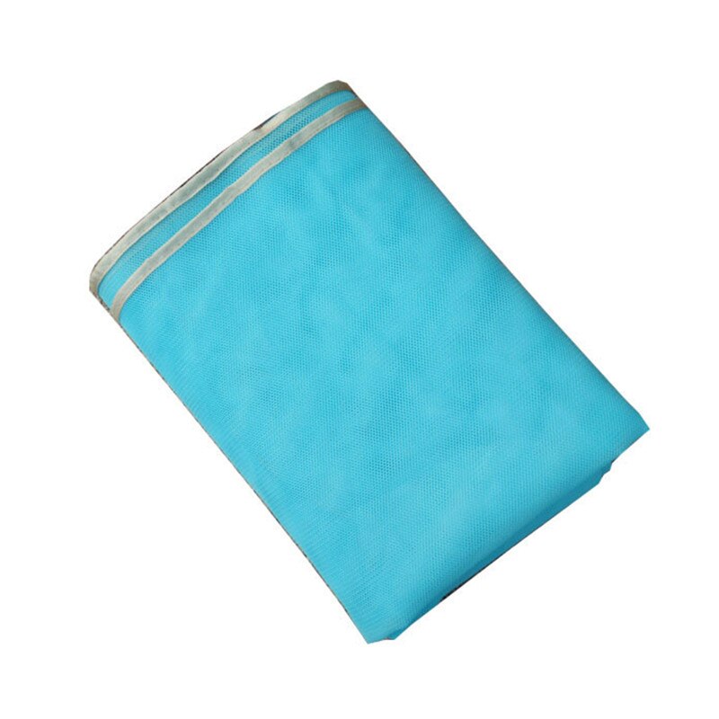 Tapis de Camping en plein air, matelas de plage, voyage de plein air, sable magique, pique-nique de plage, matelas imperméable, couverture de plage pliante: blue / 200-200mm