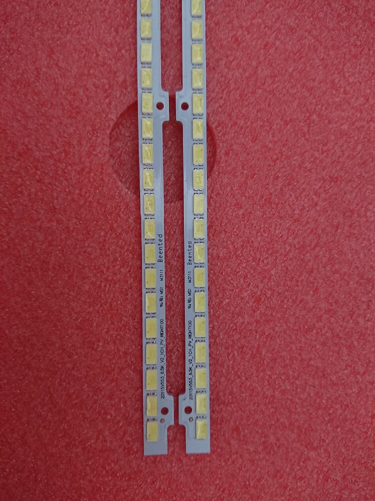 2pcs LED backlight strip For Samsung UE55D6100 UE55D6100SW UA55D6600 UA55D6000 UN55D6000 UN55D6300 BN64-01664A UN55D6400UF