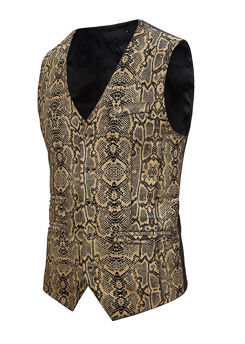 AeoTeokey Herren Classic Double Breasted Wolle Tweed Anzug Weste Vintage ärmellose Weste für Groomsmen (Hellblau,XL