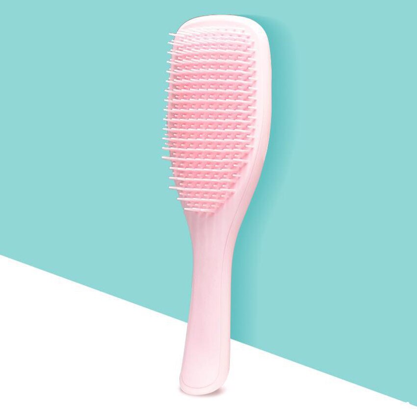 1Pc de mango largo peine Anti-estática peine cepillo de pelo seco mojado masaje peines para peluquería Estilo pelo herramientas