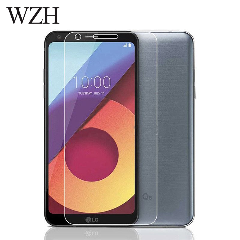 WZH Gehard Glas LG Q6 Screen Protector LG Q6 alpha Q6a Q 6 een M700 Screen Protector Glas Beschermende Flim cover Case