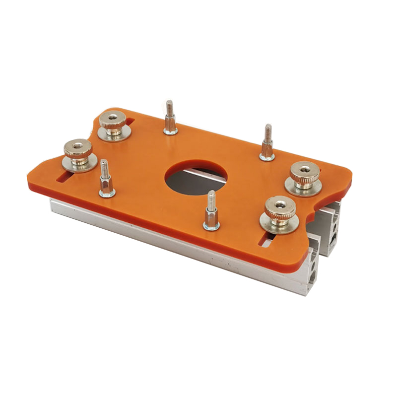Woodworking 2 in 1 Invisible Buckle Hole Punch Locator Trimming Machine Slotting For Cabinet Wardrobe Furniture Connecting: Set D