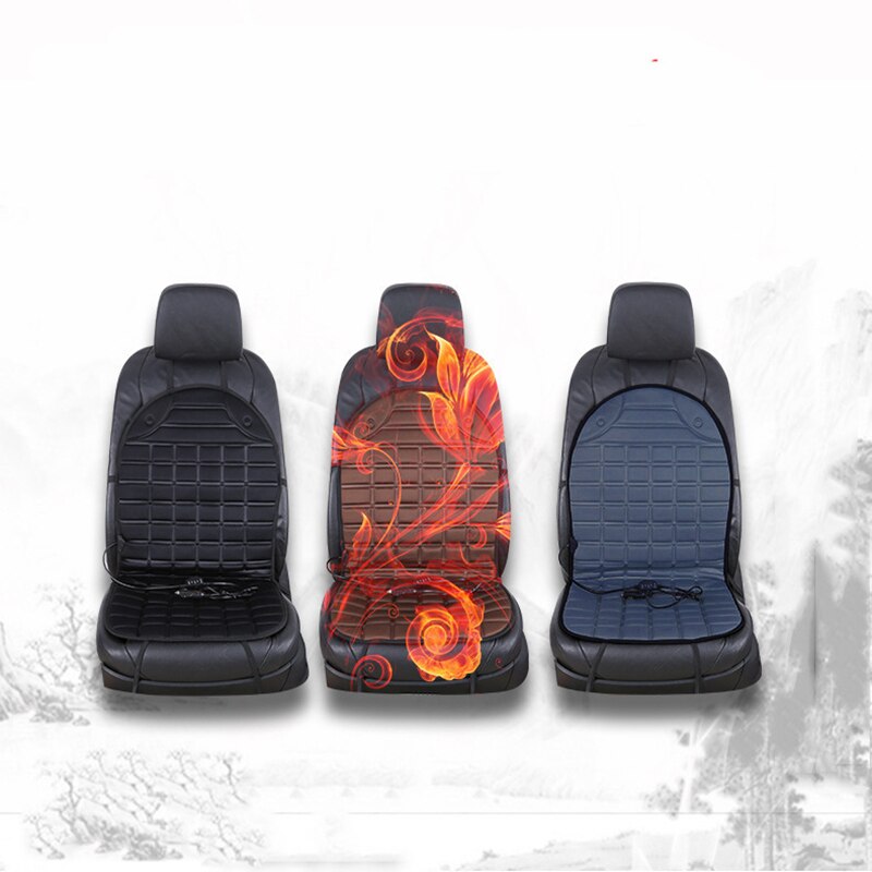 Heated Seat Heater 12V 2 In 1 Fast Heated Adjustable car heater Car Electric Heated Seat Car Styling Winter Pad Cushions Auto