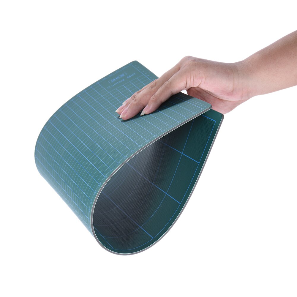 Aibecy GKS PVC A3 Cutting Mat Manual DIY Tool Cutting Board Double-sided Self-healing Cutting Pad 5cm Grids Patchwork Tools