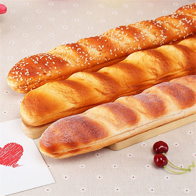 1 stuk Kunstmatige Brood PU Kunstmatige Frankrijk Brood Nep Decoratieve Franse brood Simulatie Eettafel Decoraties