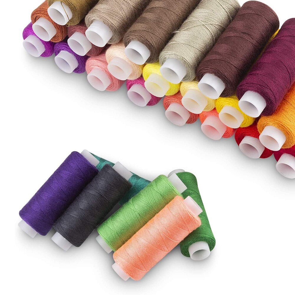 Fil à coudre en Polyester, 39 pièces/lot, pour Quilting, broderie, Machine, bobines, accessoires de couture à la main