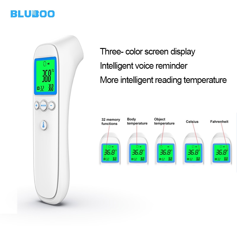 Infrared Thermometer Infrared Hygrometer baby kids adult forehead frontal Temperature Gun Non Contact Digital IR Thermometer