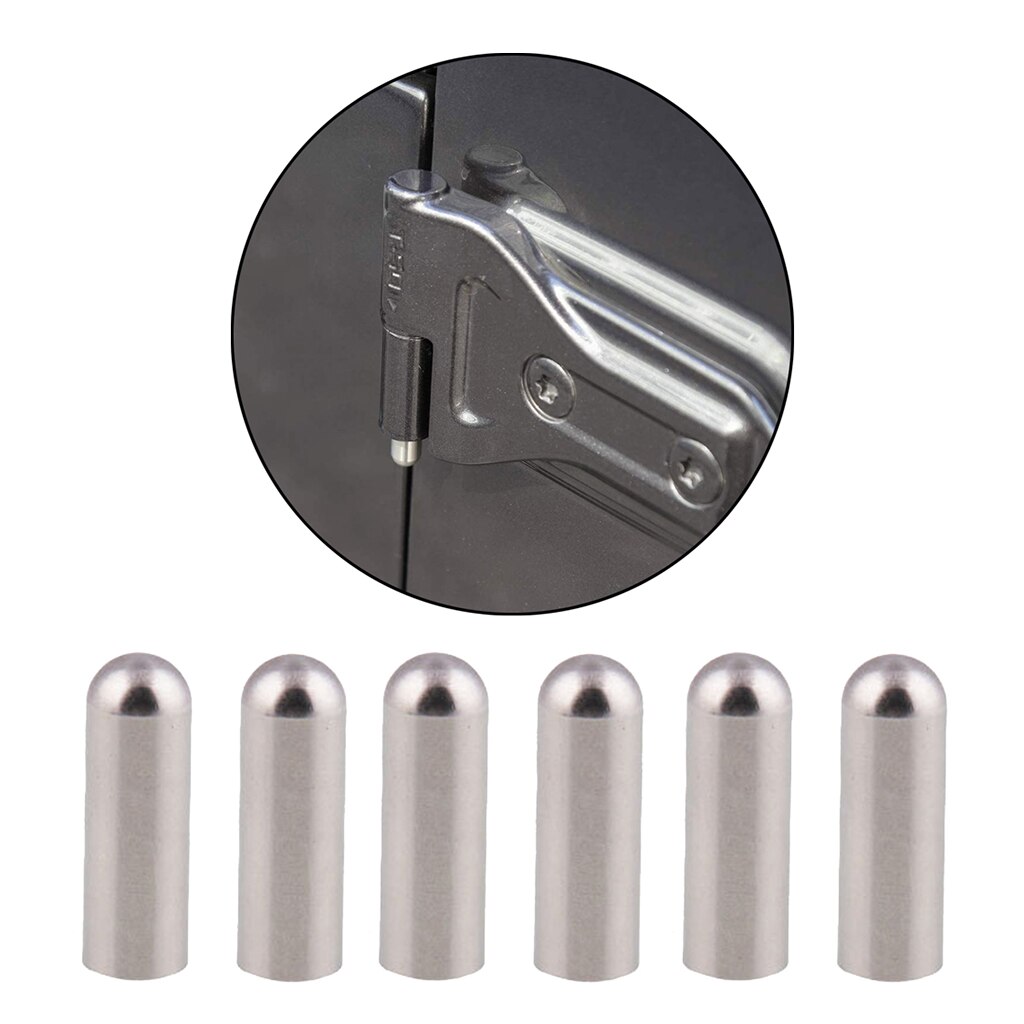 8 Stks/set Deur Pin Gidsen Scharnier Liners Bolt Voor Jeep Wrangler Jk Jku Jl 2007