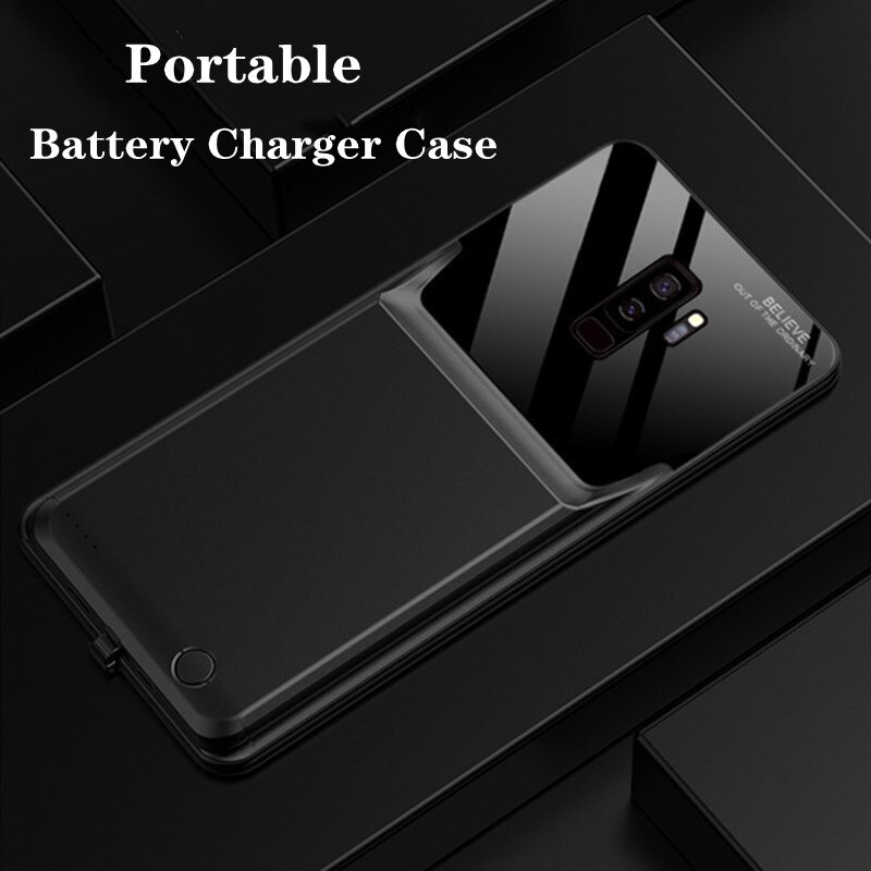 External Battery Charger Cases for Samsung Galaxy S9 Portable Power Bank Battery Charging Case for Galaxy S9 Plus Battery Case