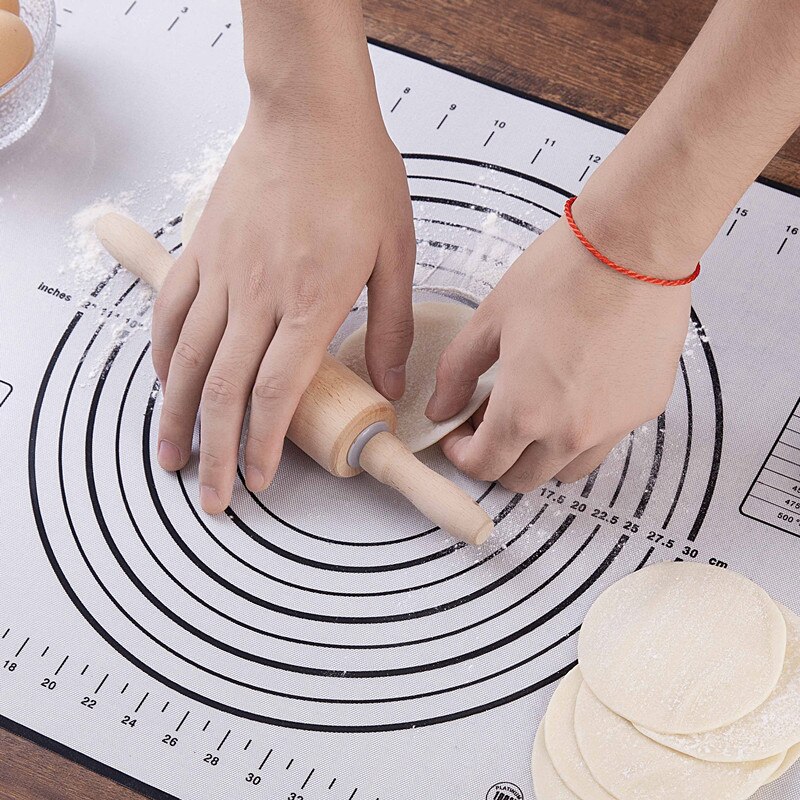 Kneading Dough Mat Silicone Baking Mat Pizza Dough Mat Maker Pastry Kitchen Cooking Gadgets Bakeware Kneading Pad Accessories