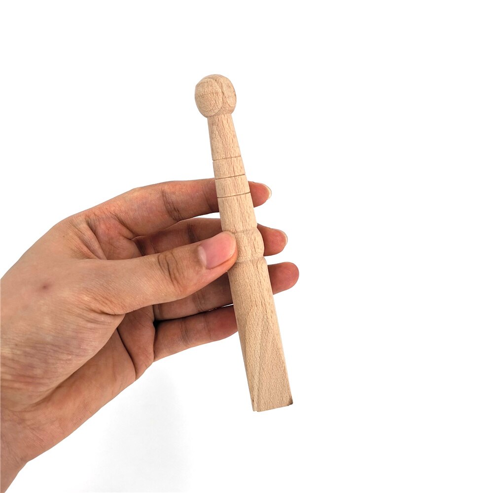 1/3PCS Original Wooden Foot Body Massage Stick Relieve Muscle Soreness Relaxing Tool Foot Reflexology Massager Health Care: B