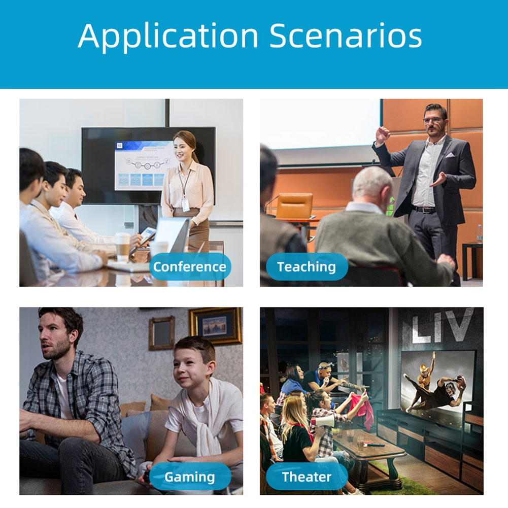 4K Easy Use SPDIF Fiber Portable Teaching Analog Output Theater Converter L/R Stereo Small HD 60FPS Audio Extractor Splitter