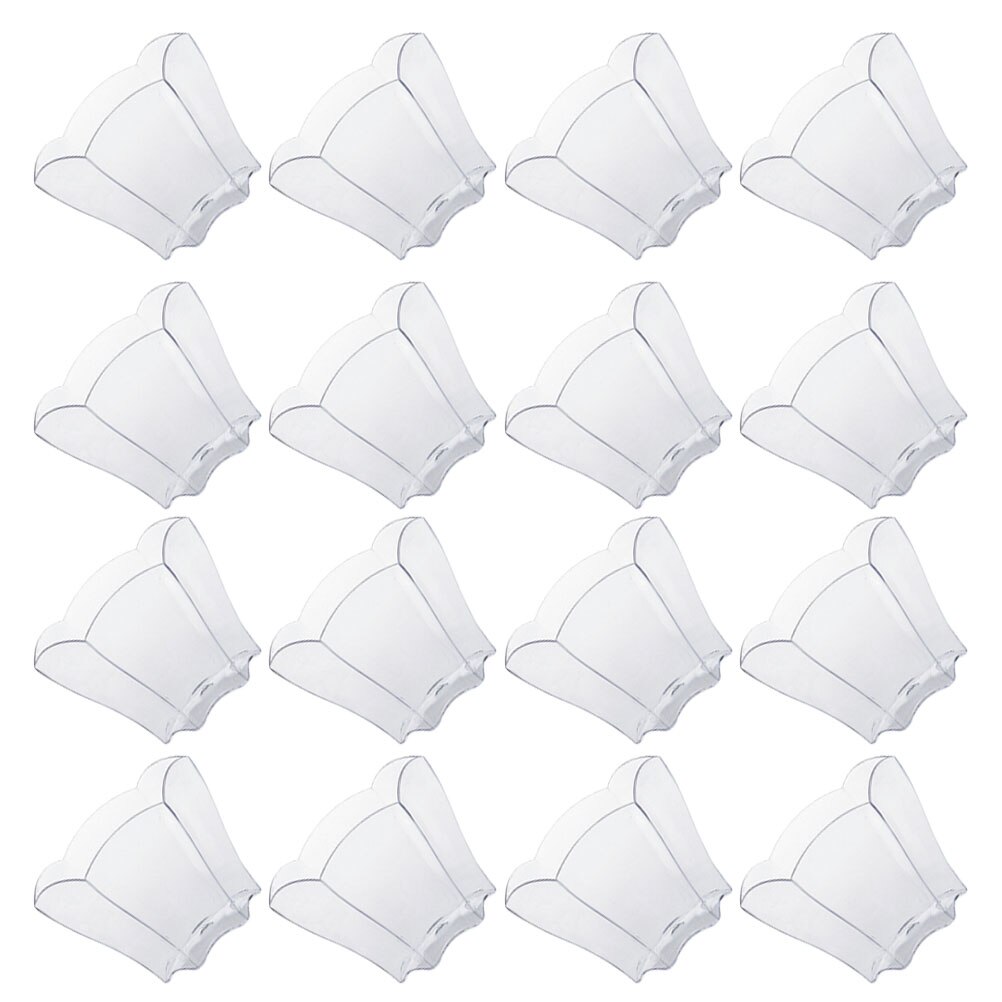 100Pcs Transparent Plastic Dessert Cups Ice Cream Cups Pudding Yogurt Storage Cups
