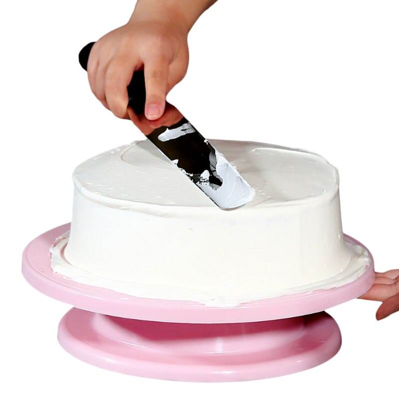 Bricolage gâteau plateau tournant cuisson moule gâteau plaque rotative ronde gâteau décoration outils Table rotative pâtisserie fournitures accessoires de cuisson
