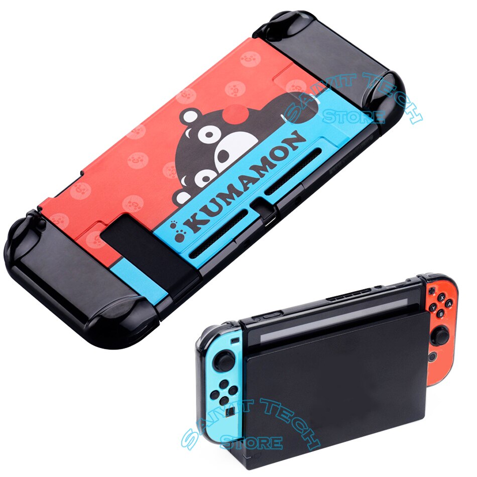 Funda protectora para consola Nintendo Switch y Joy-Con, carcasa rígida Con de temática NS, edición limitada