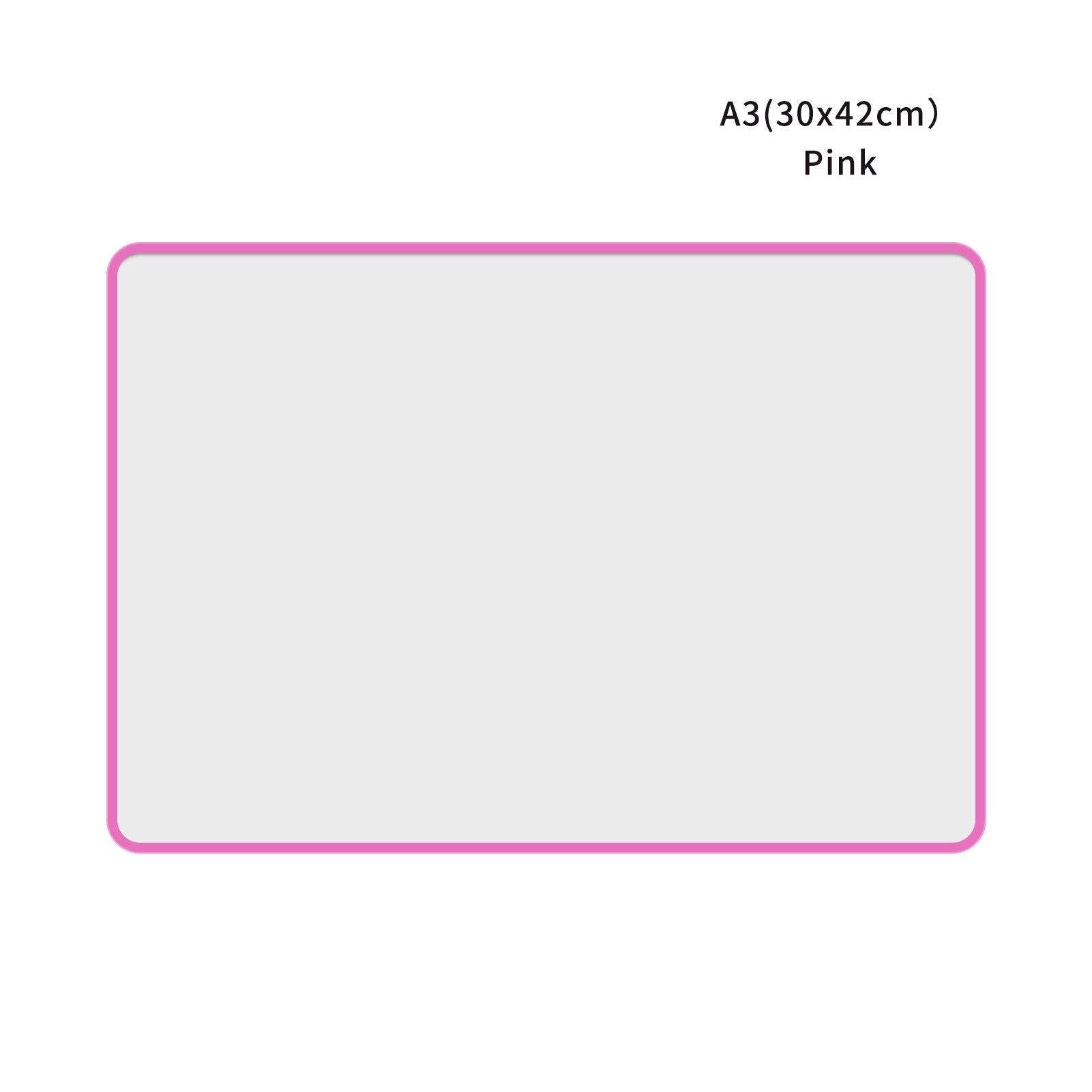Portable Magnetic Dry Erase Board Double-Sided White Board Handwriting Whiteboard Easy to Clean for Children Drawing Writing: Option 2