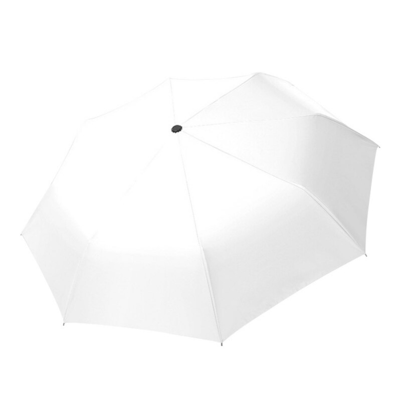 Letvægts rejse tre-foldet paraply vindtæt automatisk åben luk paraplyer sol og regn uv beskyttelse parasol voksne paraplyer: W