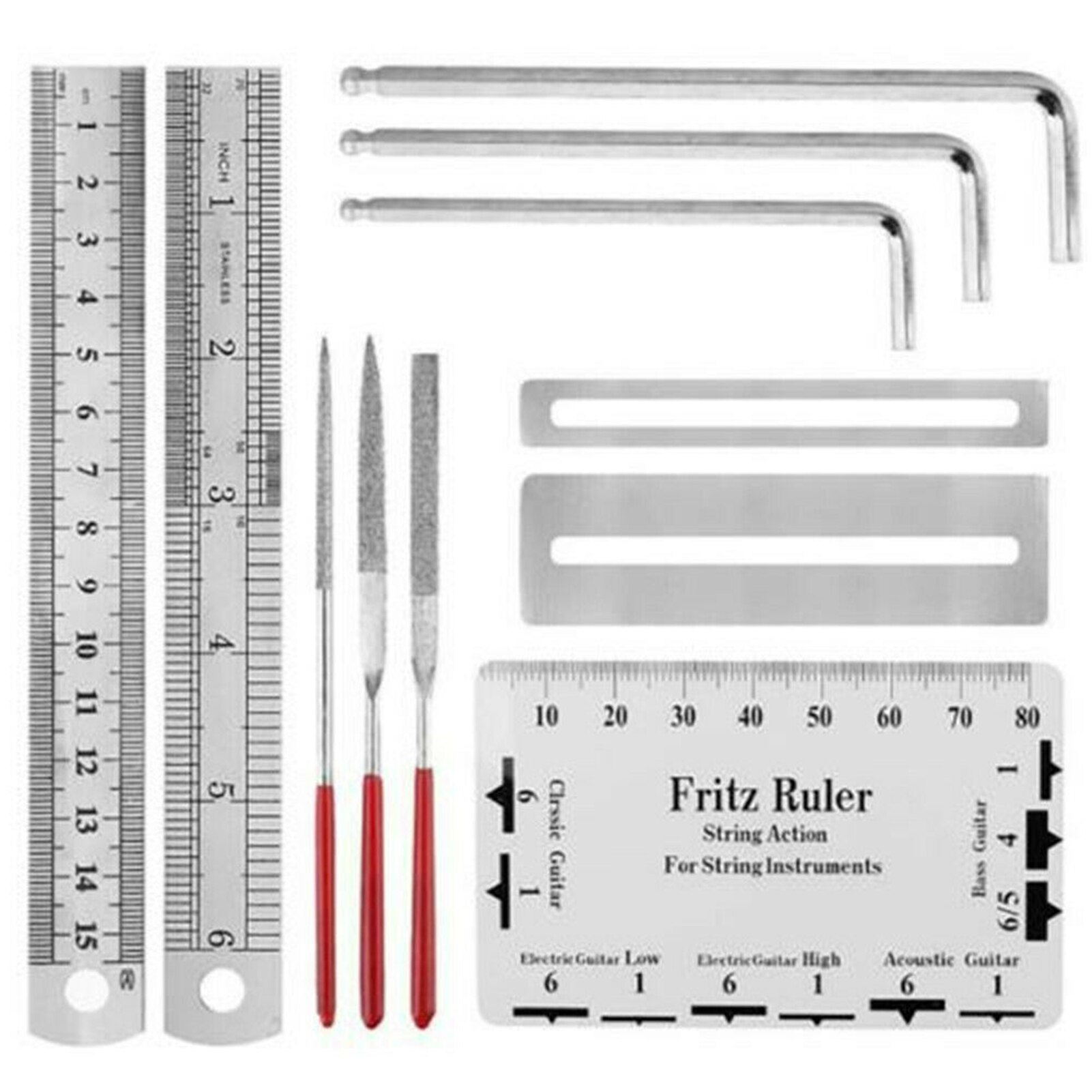 Luthier Guitar Care Kit Repair Maintenance Tools Full Set Guitar Tools