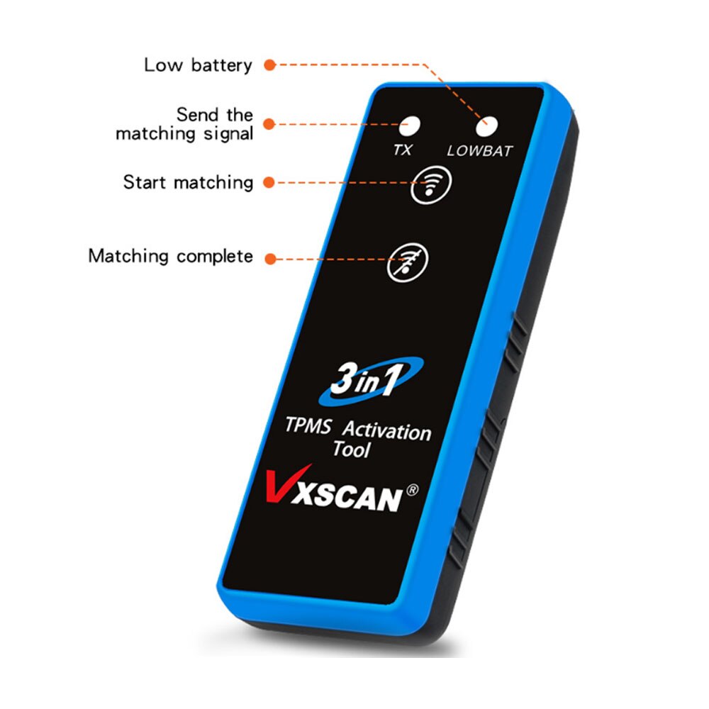 VXSCAN – outil d'activation TPMS de pression des pneus 3 en 1, pour TOYATA/GM/FORD