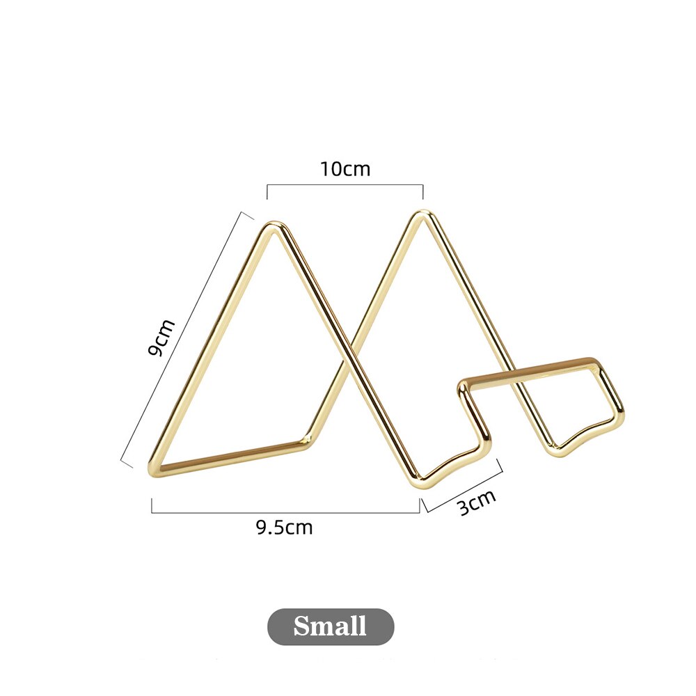 Mobile Holder Golden Tablet Stand For Watching TV, Mobile Phone Stand, Photo Frame stand, magazine stand