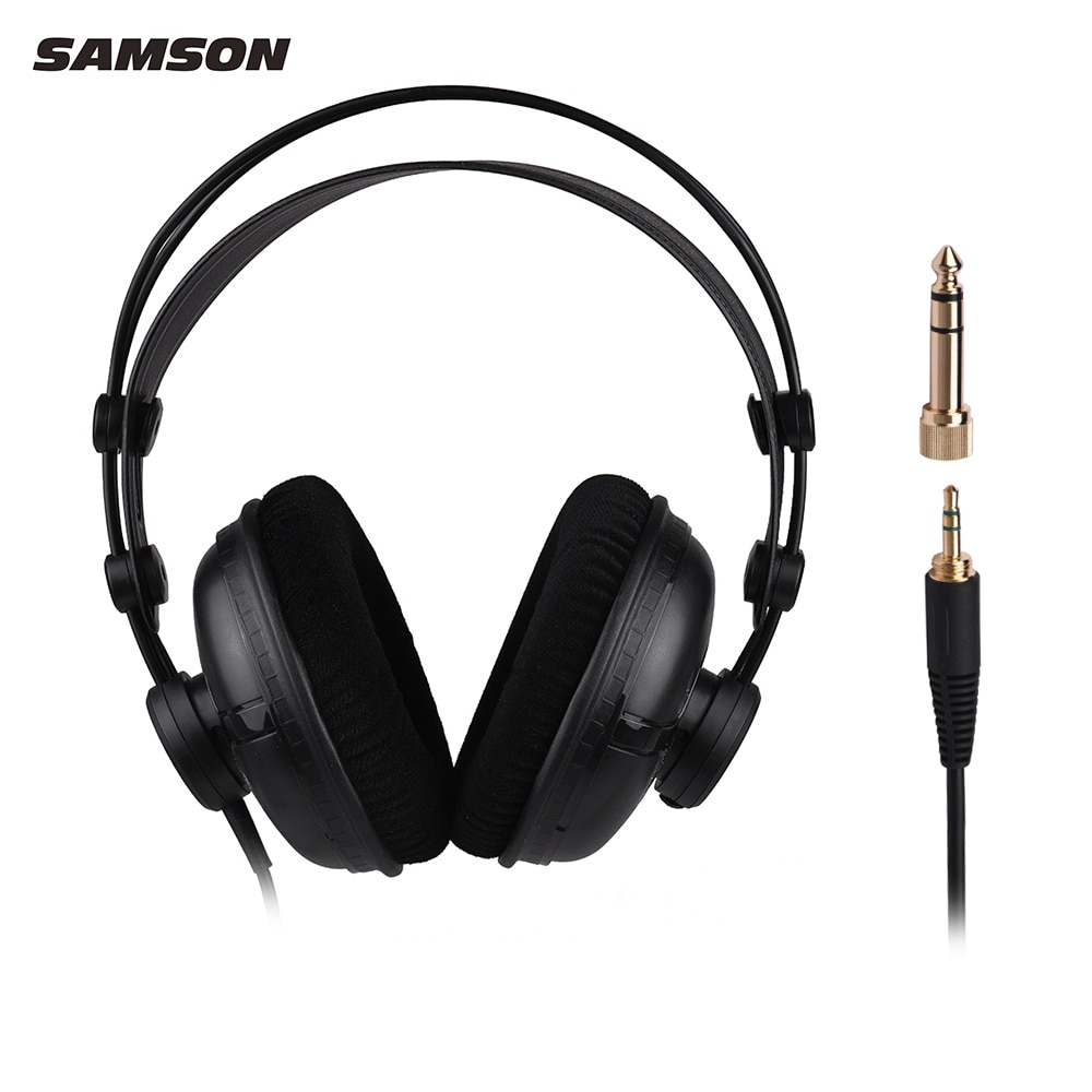 Samson  sr950 studio reference skærm hovedtelefon dynamisk headset lukket øre til optagelse overvågning spil dj