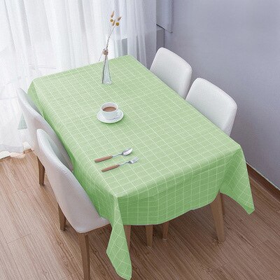 Flerfarvet nordisk stil olietæt dug vandtæt og engangsdug dug olietæt bordmåtte størrelse 90*137cm: 006 / 137 x 152cm