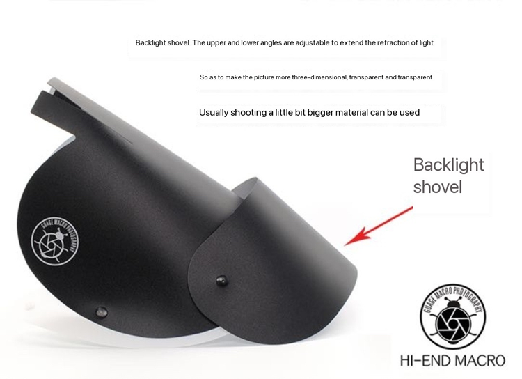 Diffuseur de Flash universel Softbox, réflecteur de Flash, accessoires de caméra Snoot pour objectif Macro, lampe de poche de caméra de prise de vue, GUAGE