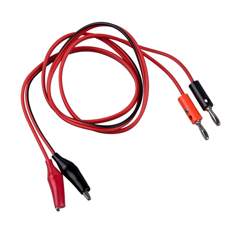 Sodial (R) Alligator Clip Banana Plug Probe Kabel Test Lead 90Cm 3Ft: Default Title
