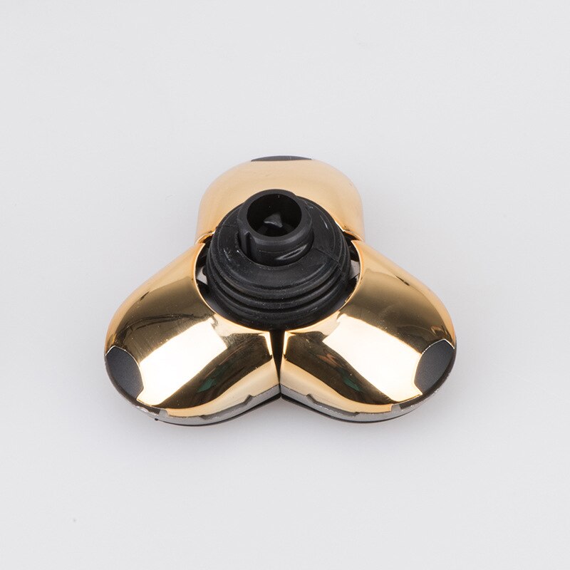 JINDING Shaver Head Rechargeable Waterproof 3 Blades for RQ8508C: Gold