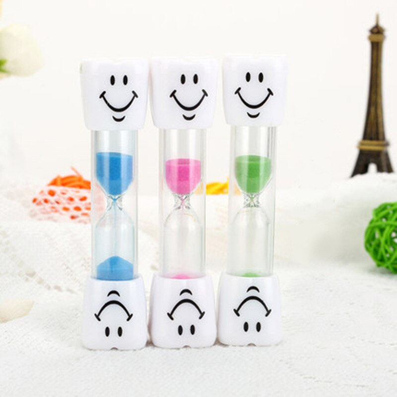 Minuterie de brosse à dents pour enfants, sablier, horloge à œufs, minuterie de 3 Minutes pour thé/café