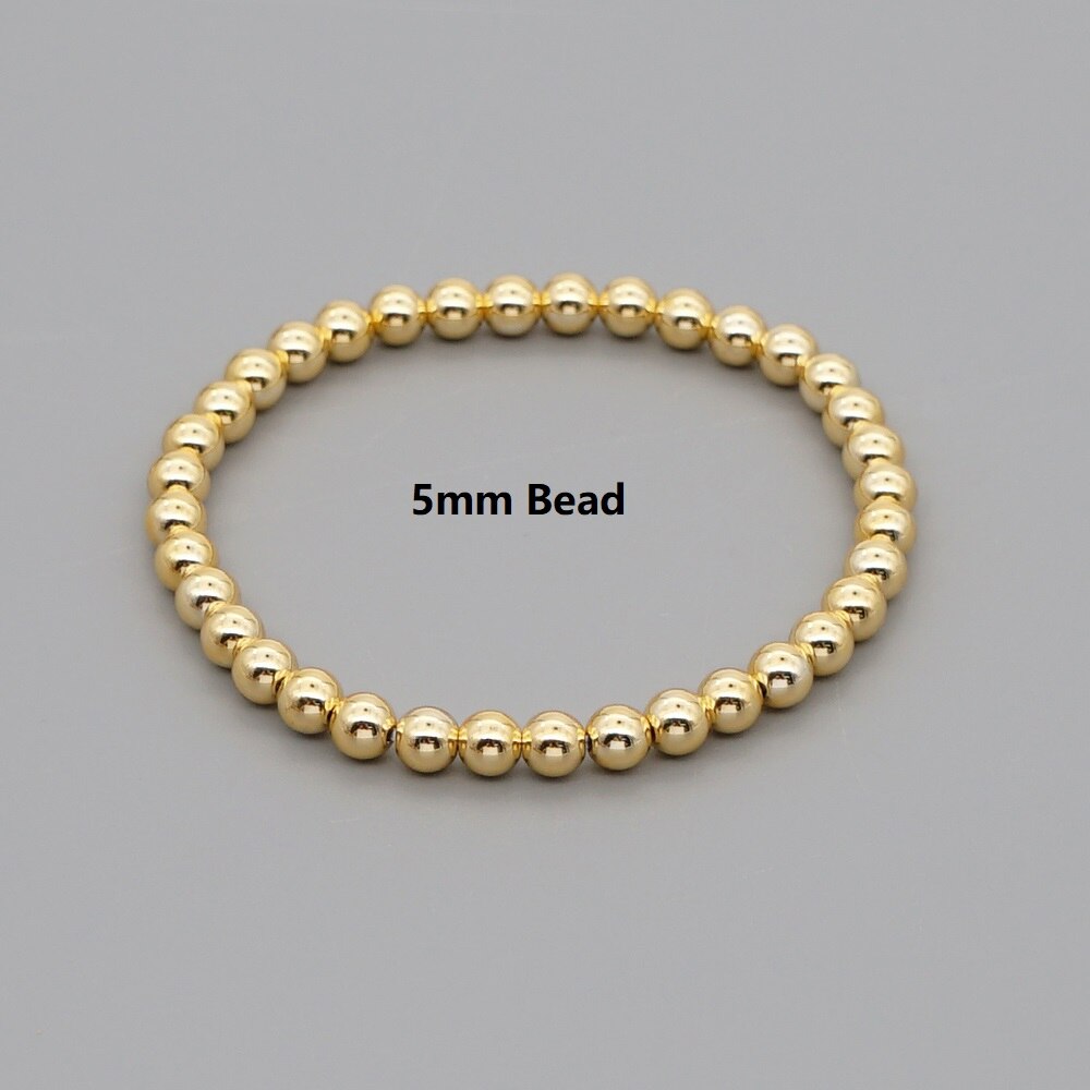 Go2 boho gouden armbanden, sieraden, japanse armbanden voor vrouwen, femme, fadeless sieraden: Qt -b200110d 5mm