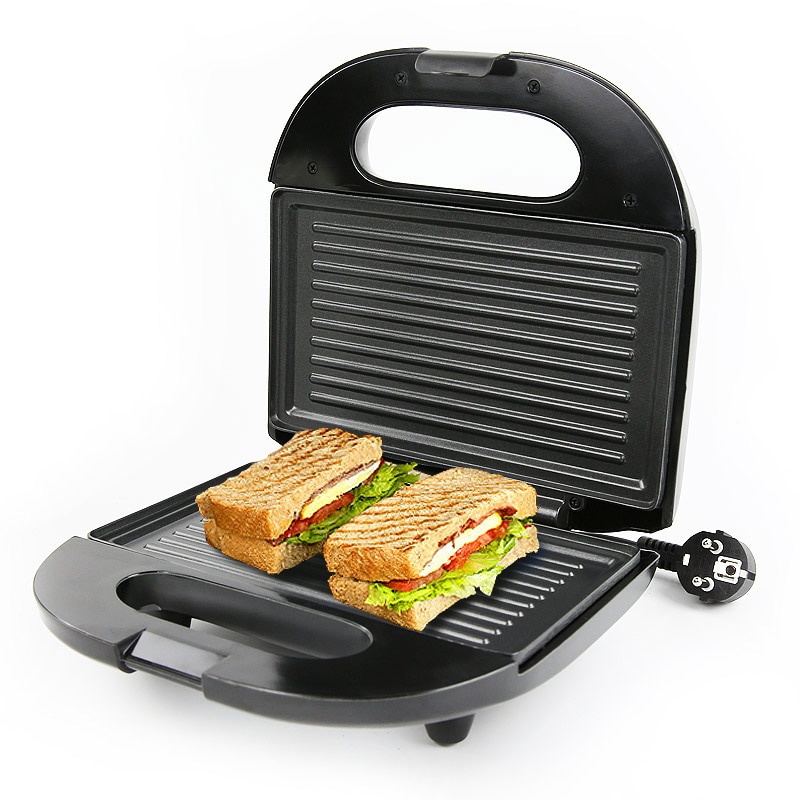 Tomotato Doppelseitige Sandwichpfanne - Quadratischer Grill Mit Antihaftbeschichtung