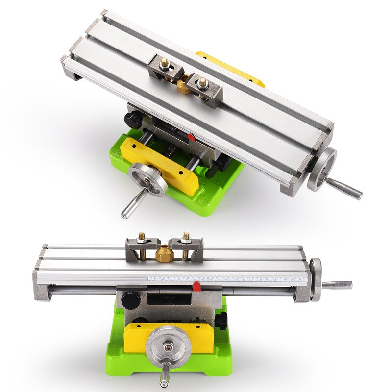 Compound Slide Table Milling Working Cross Worktable for Milling Machine Compound Drilling For Bench Drill 6350