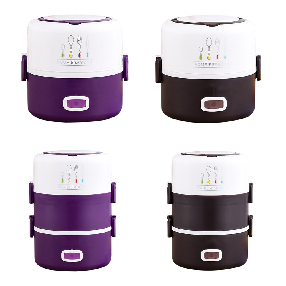 Alloet elvärme matlåda förvaringsbehållare resemat varm värmare termisk för hushållskök hjälper inredning